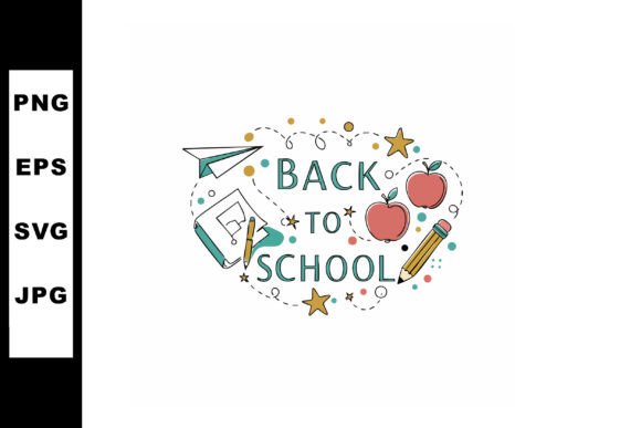 Back to School Education Concept with Ap: Graphics & Illustrations