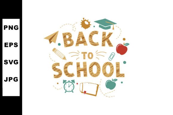 Back to School Education Concept with Gr: Graphics & Illustrations