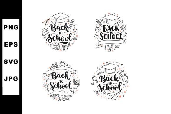 Back to School Education Theme Vector Il: Graphics & Illustrations
