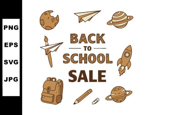 Back to School Sale Graphics & Illustrations